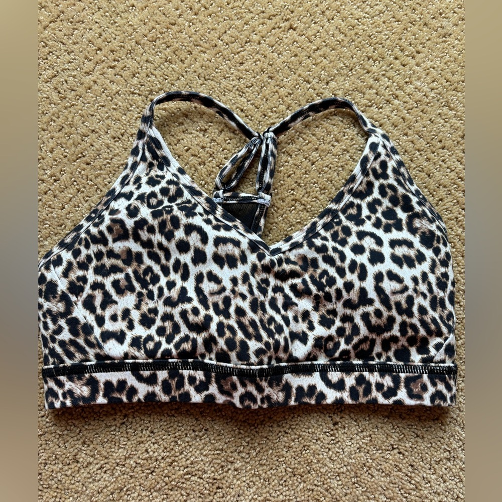 ZYIA Cheeta print sports bra